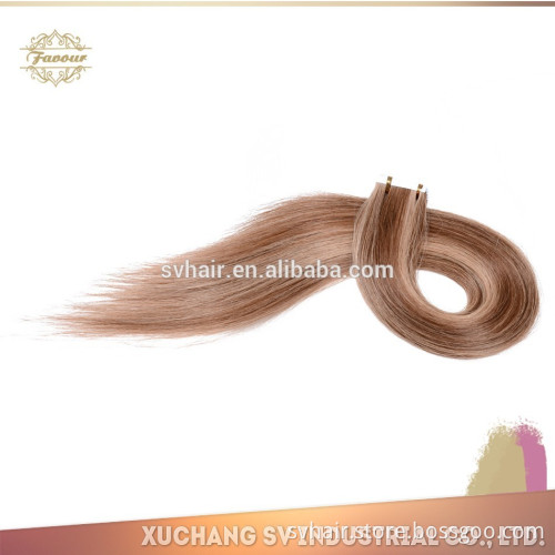 2015 New Arrivalling Best Quality Tape Hair Extensions Remy Hair pu skin weft P-color wholesale hair